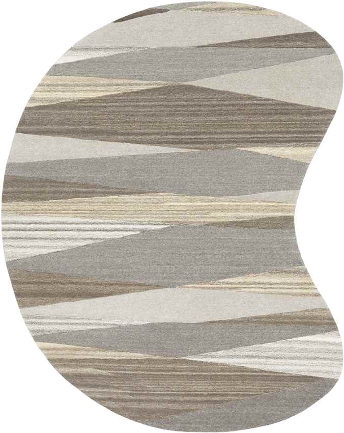 Mulhouse Modern Dark Brown Area Rug