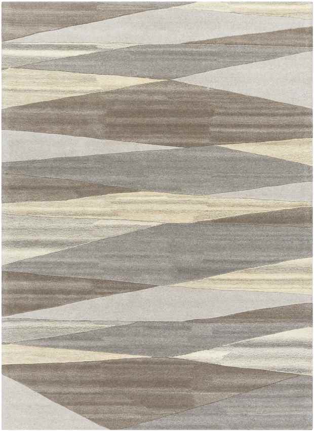 Mulhouse Modern Dark Brown Area Rug