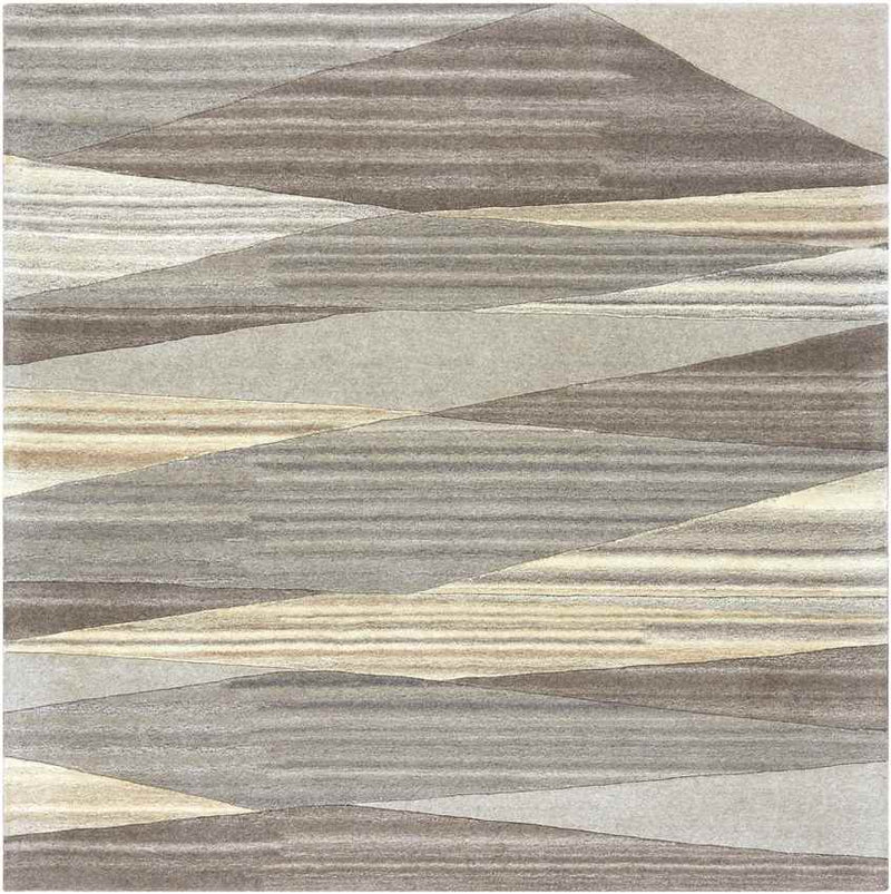 Mulhouse Modern Dark Brown Area Rug