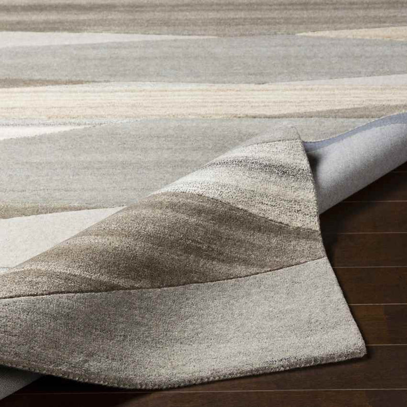 Mulhouse Modern Dark Brown Area Rug