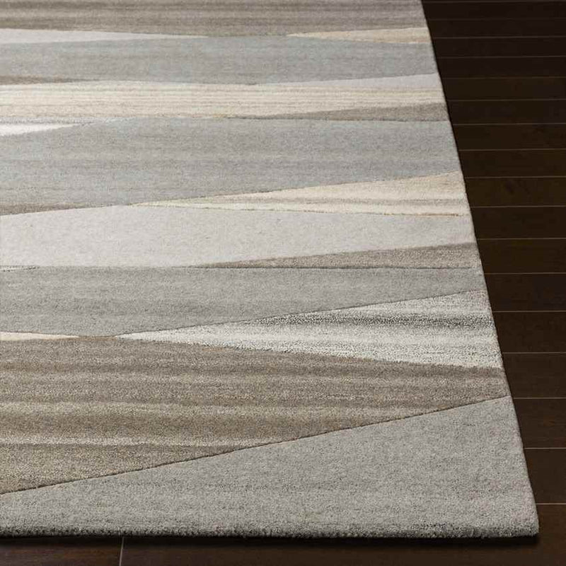 Mulhouse Modern Dark Brown Area Rug