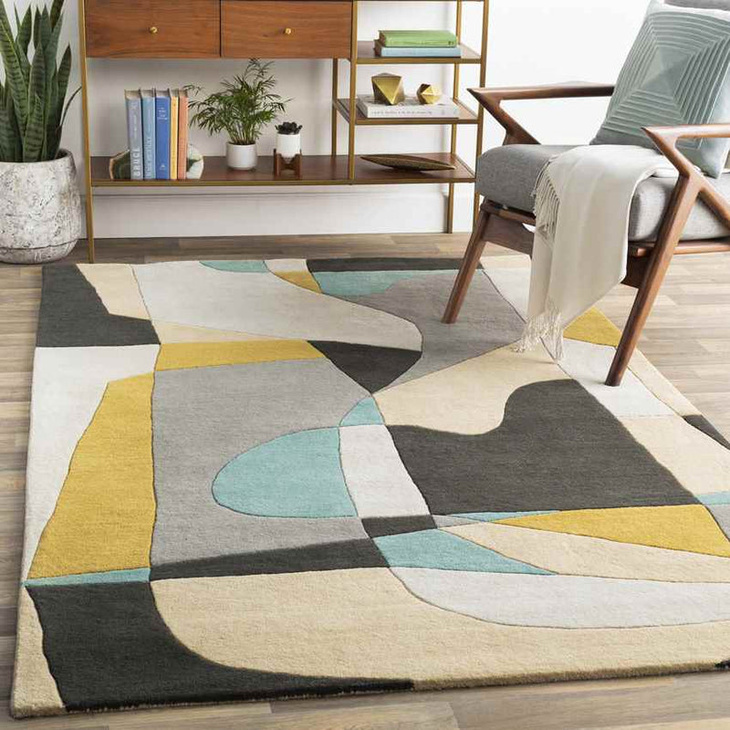 Orleans Modern Medium Gray Area Rug