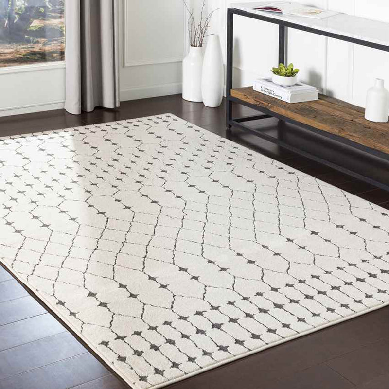 Rouen Global Charcoal Area Rug