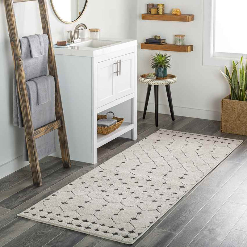 Rouen Global Charcoal Area Rug