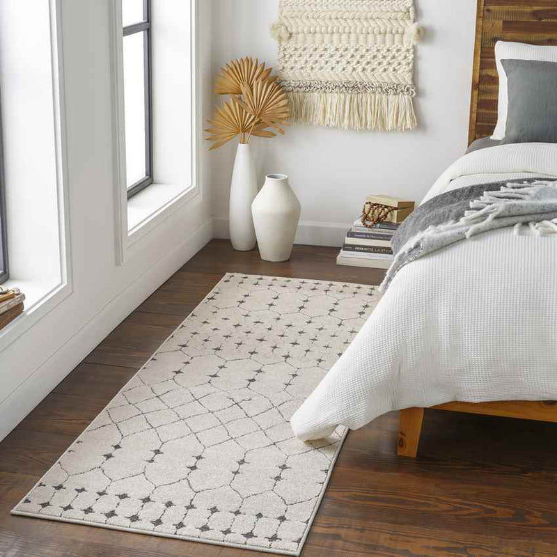 Rouen Global Charcoal Area Rug