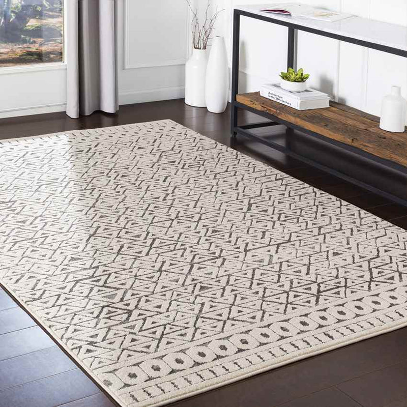 Montreuil Global Charcoal Area Rug