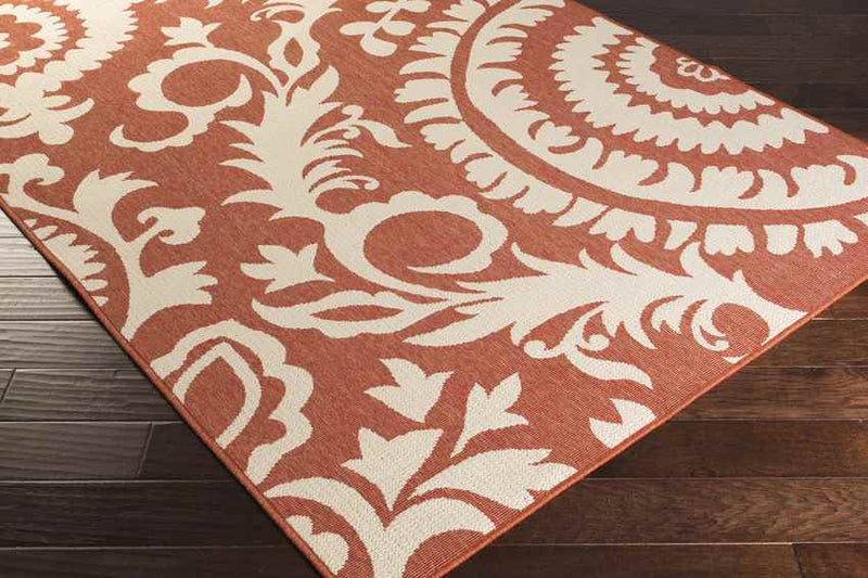 Nancy Cottage Rust Area Rug