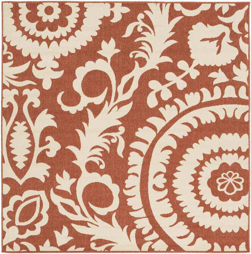 Nancy Cottage Rust Area Rug