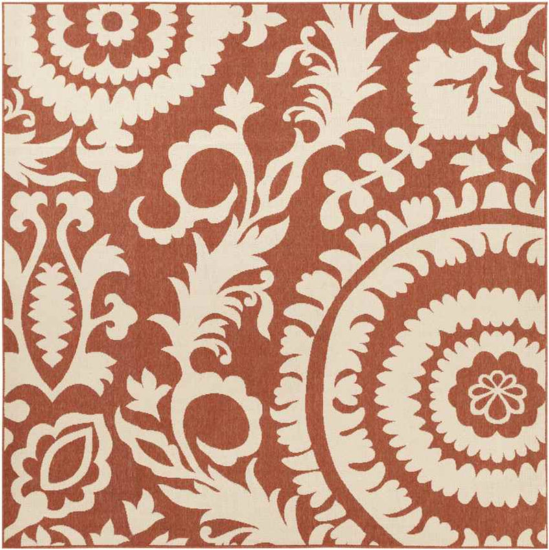 Nancy Cottage Rust Area Rug