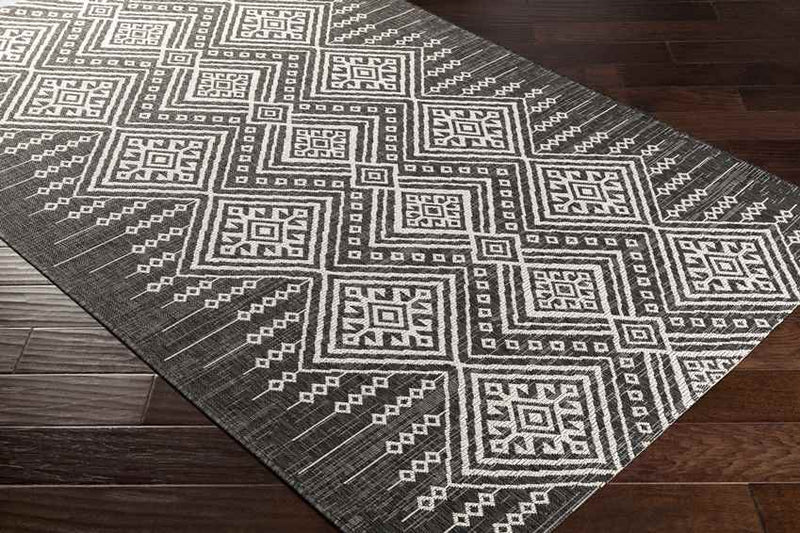 Hamme Global Black Area Rug