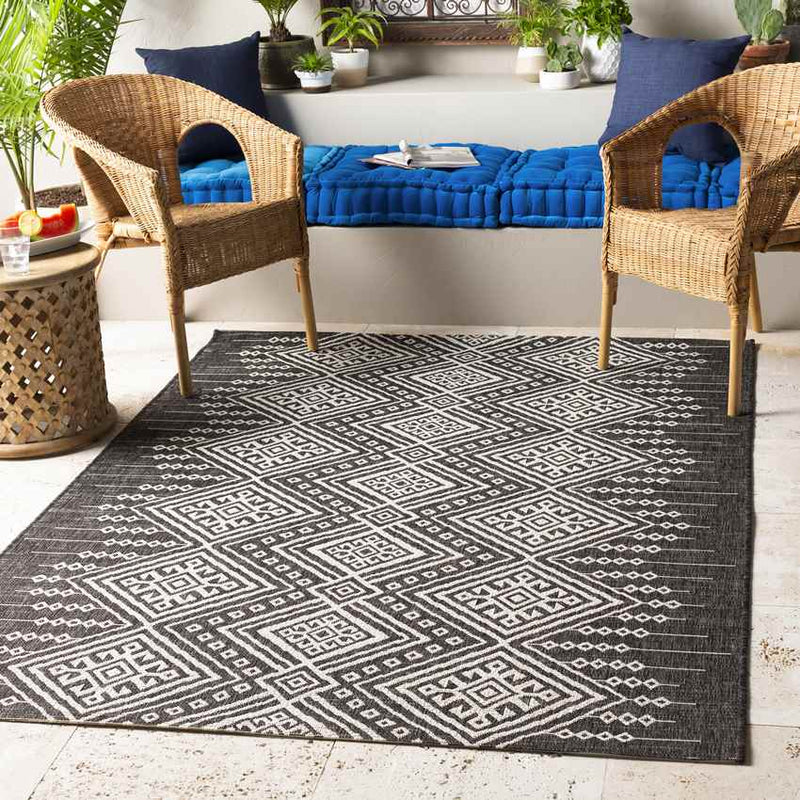 Hamme Global Black Area Rug