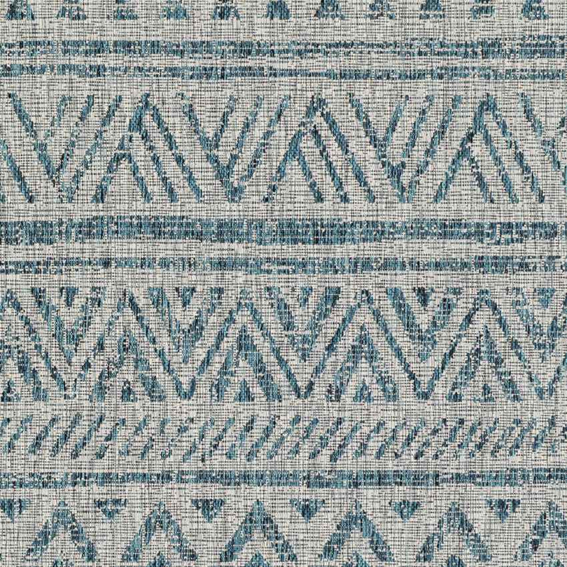 Elodie Global Aqua Area Rug