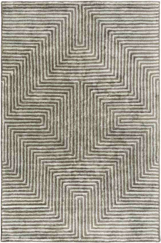 Calais Modern Dusty Sage Area Rug