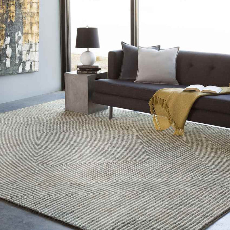 Calais Modern Dusty Sage Area Rug