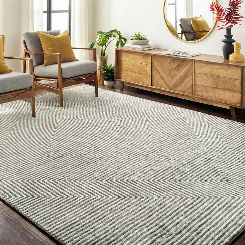 Calais Modern Dusty Sage Area Rug