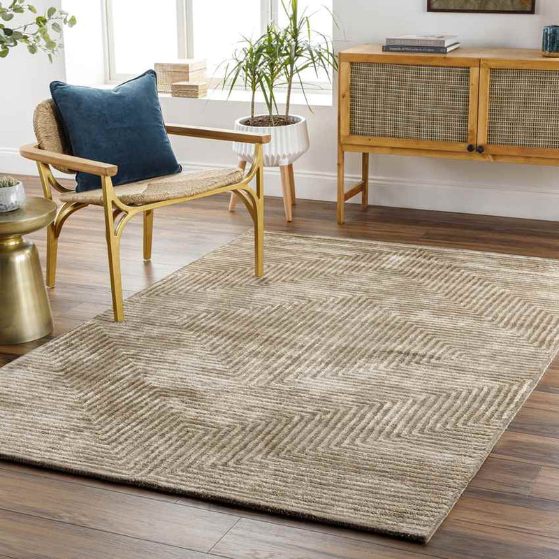 Calais Modern Taupe Area Rug