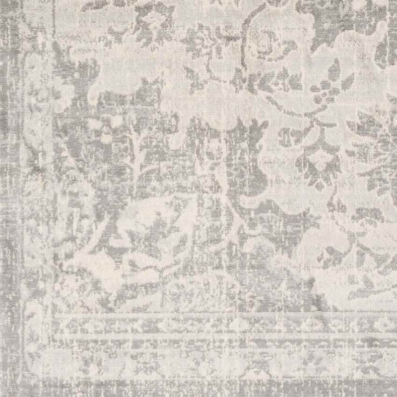 Clichy Traditional Medium Gray Area Rug