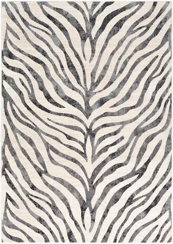 Chambery Modern Charcoal Area Rug