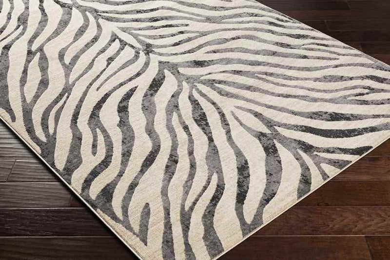 Chambery Modern Charcoal Area Rug