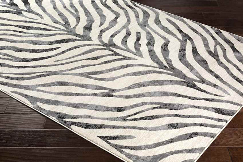 Chambery Modern Charcoal Area Rug