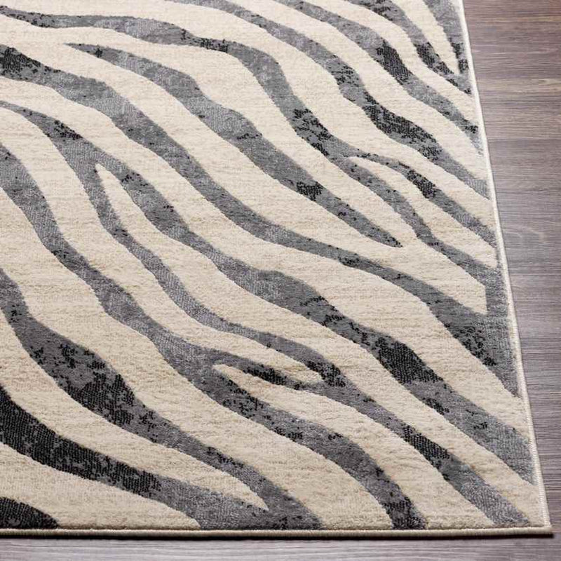 Chambery Modern Charcoal Area Rug