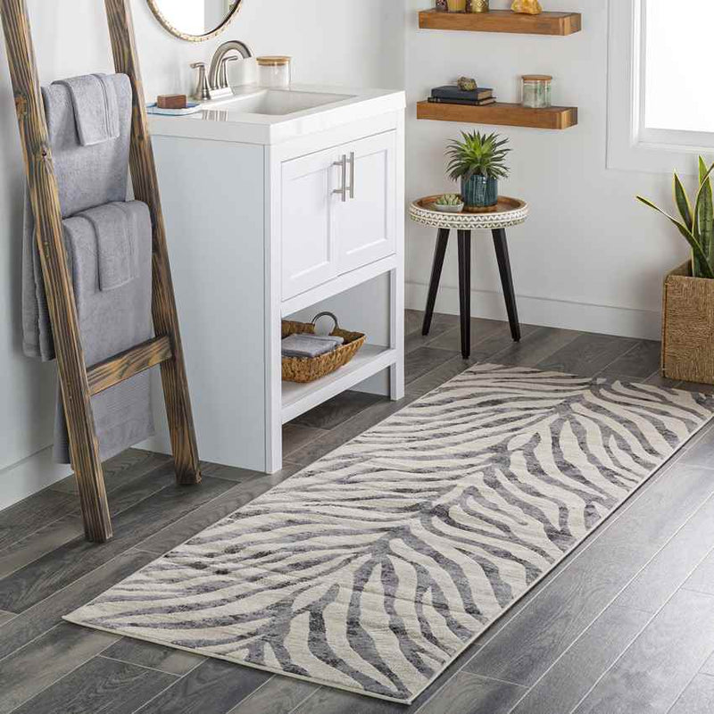 Chambery Modern Charcoal Area Rug