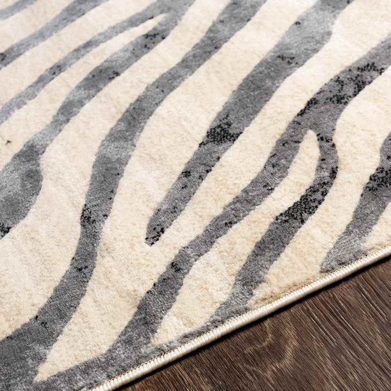 Chambery Modern Charcoal Area Rug