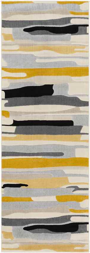 Lorient Modern Mustard/Ivory Area Rug