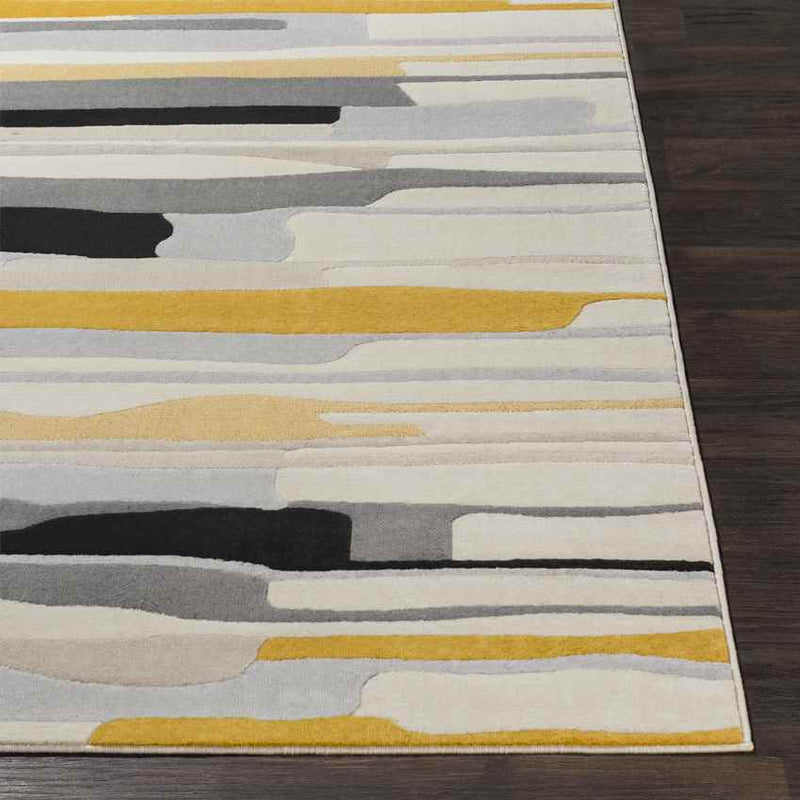 Lorient Modern Mustard/Ivory Area Rug