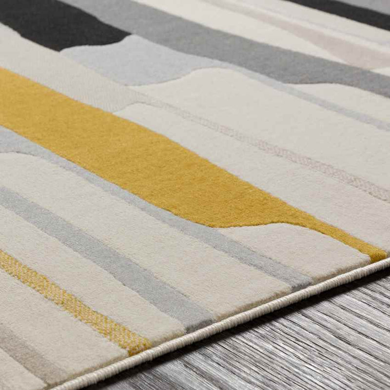 Lorient Modern Mustard/Ivory Area Rug