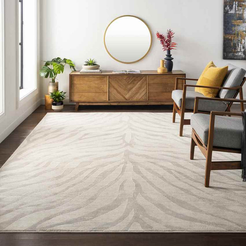 Chambery Modern Light Gray Area Rug