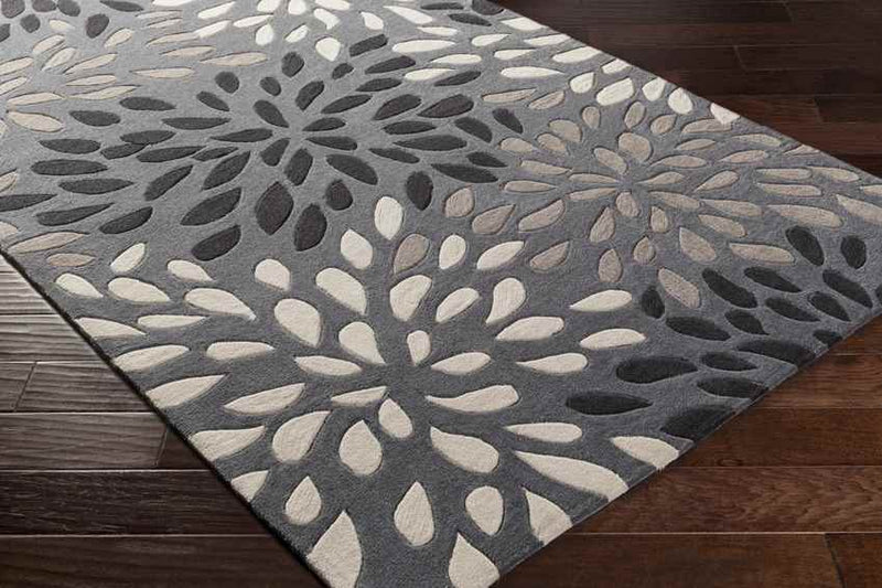 Evry Modern Charcoal Area Rug