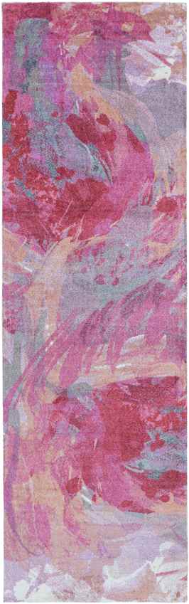 Arles Modern Bright Pink Area Rug