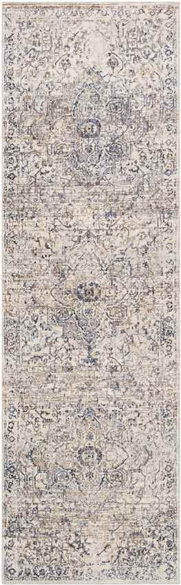 Annecy Traditional Navy Area Rug