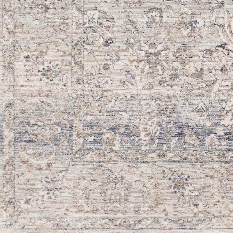 Grasse Traditional Navy Area Rug