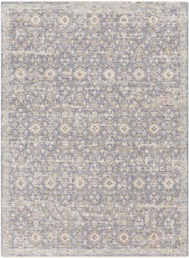 Bobigny Traditional Navy Area Rug