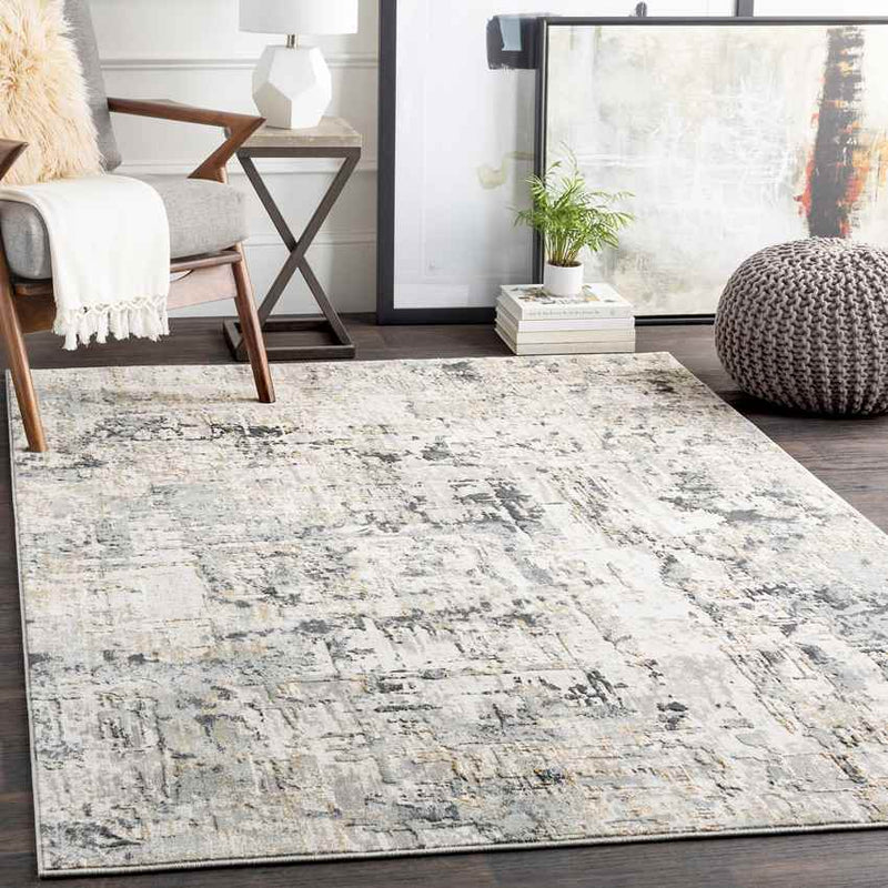 Martigues Modern Silver Gray Area Rug