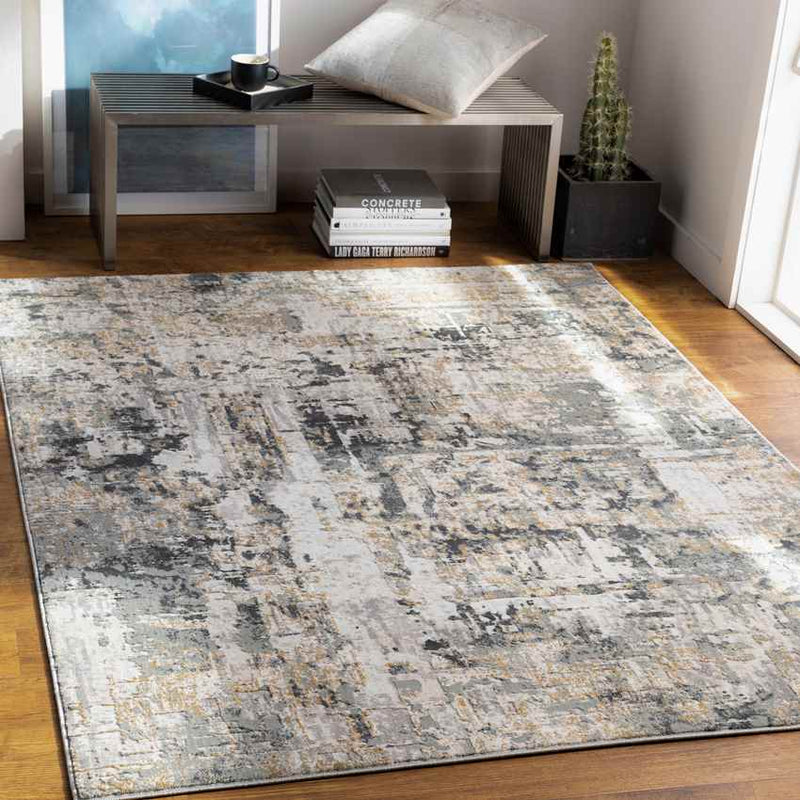 Martigues Modern Silver Gray Area Rug