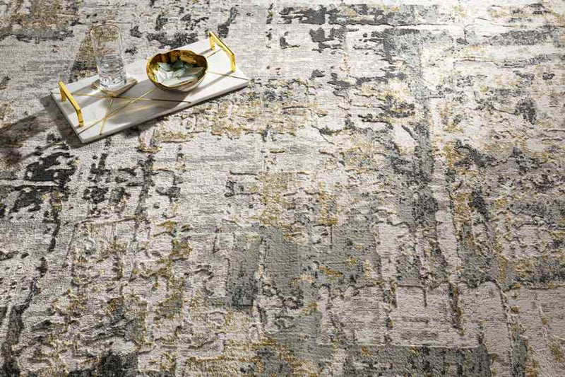 Martigues Modern Silver Gray Area Rug