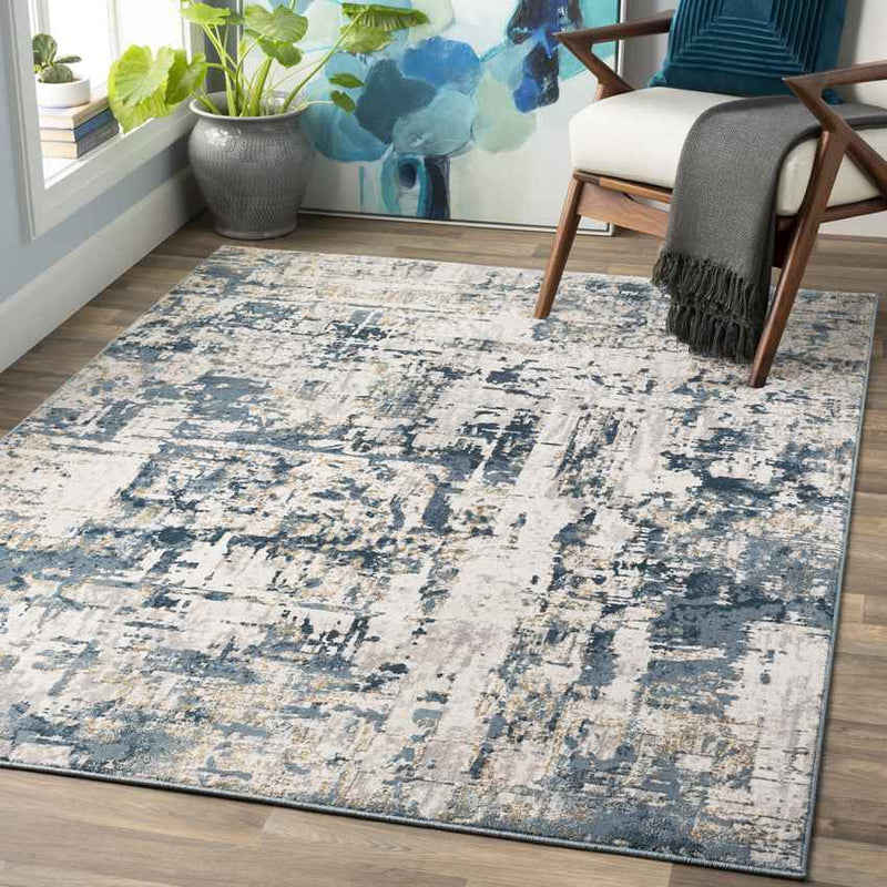 Martigues Modern Denim Area Rug