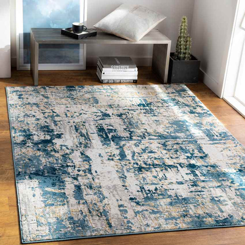 Martigues Modern Denim Area Rug