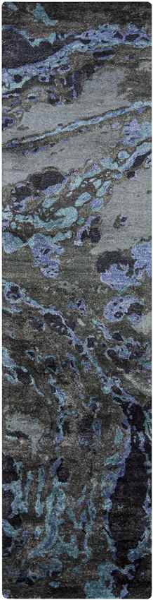 Meudon Modern Dark Blue Area Rug