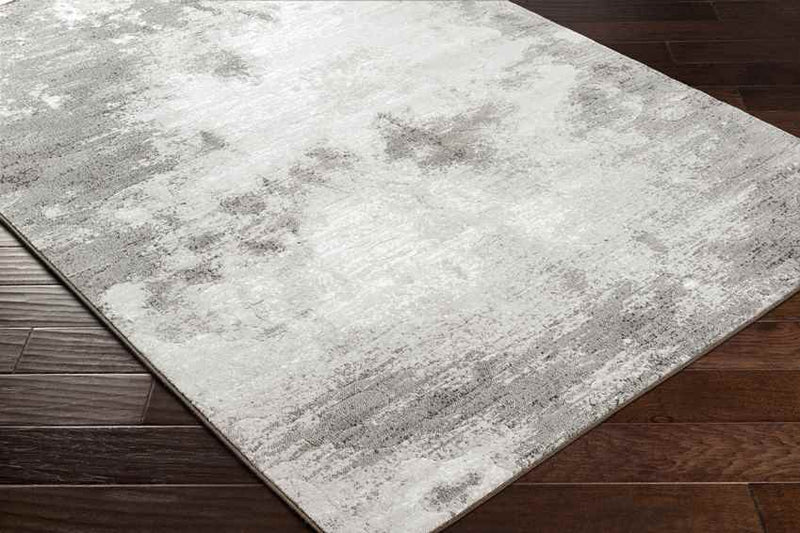 Istres Modern Light Gray Area Rug