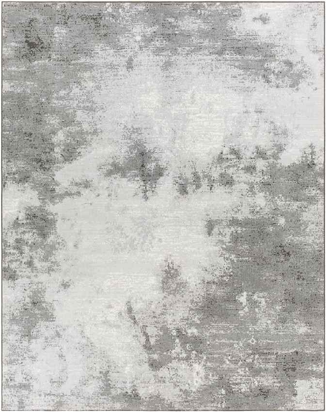 Istres Modern Light Gray Area Rug