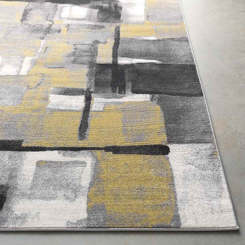 Arras Modern Mustard Area Rug