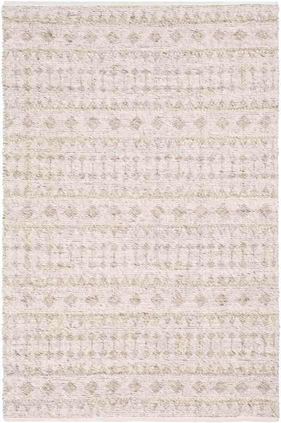 Compiegne Modern Metallic Silver Area Rug