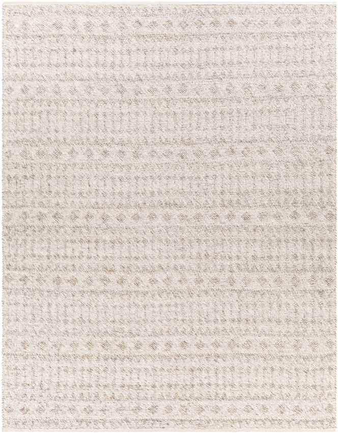 Compiegne Modern Metallic Silver Area Rug