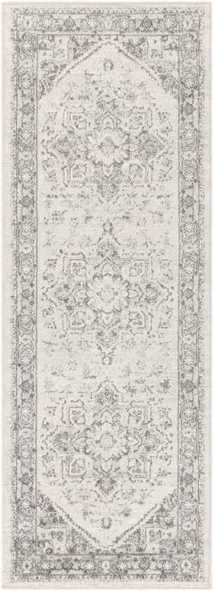 Chartres Traditional Light Gray Area Rug