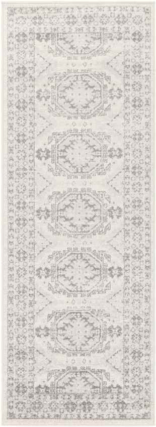 Bron Global Gray/Medium Gray/Khaki Area Rug