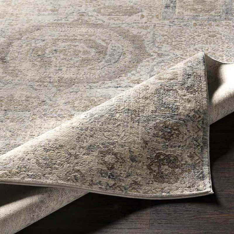 Montlucon Traditional Charcoal Area Rug